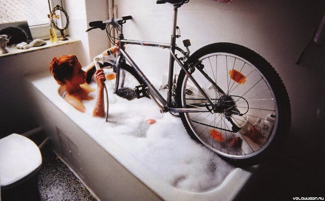 Как мыть велосипед