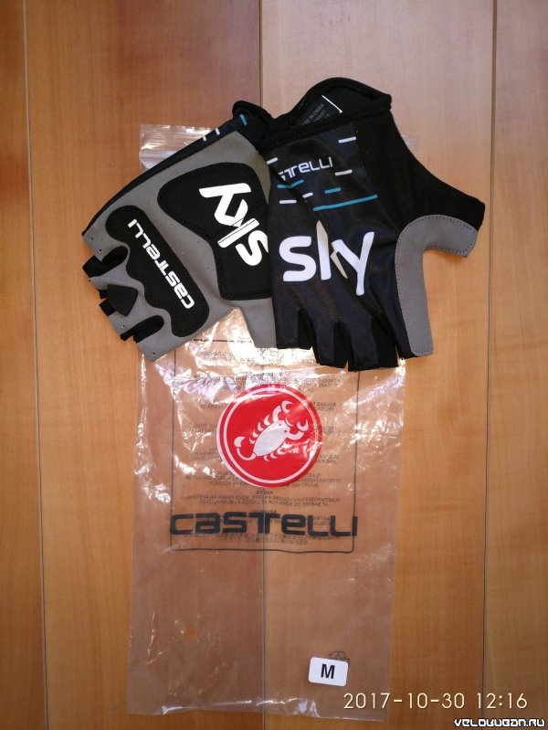 Перчатки Castelli Team Sky 0