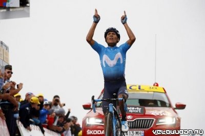 Тур де Франс 2018: Наиро Кинтана выиграл семнадцатый этап