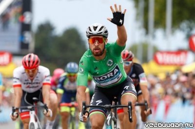 Тур де Франс 2018: Петер Саган выигрывает тринадцатый этап