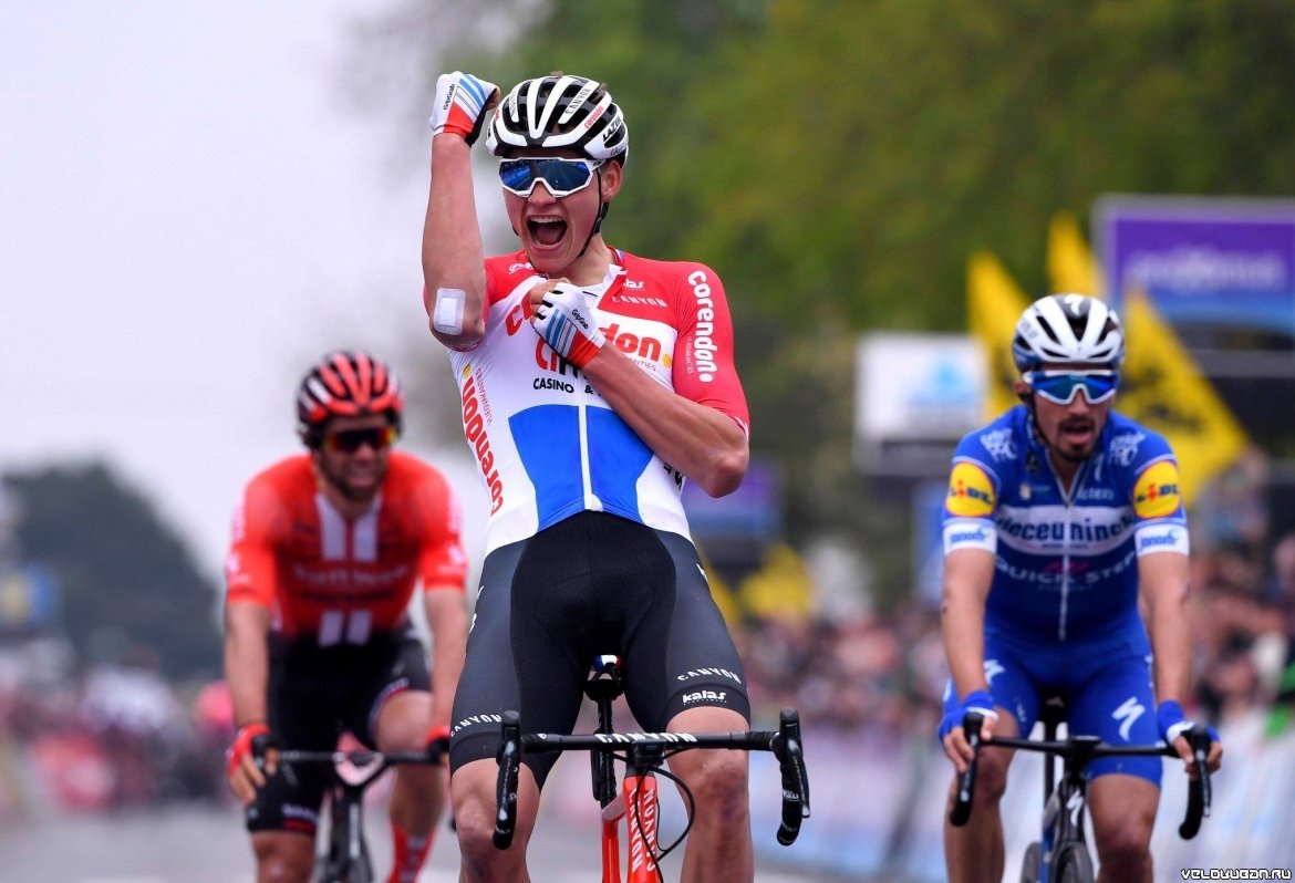 Матье ван дер Пул выиграл велогонку Brabantse Pijl - 2019