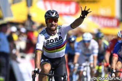 Тур де Франс 2018: Петер Саган - победитель второго этапа