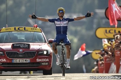 Тур де Франс 2018: Жулиан Алафилипп одержал победу на десятом этапе