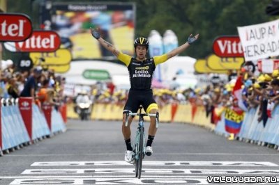Тур де Франс 2018: Примож Роглич стал победителем 19-го этапа
