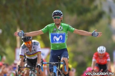 Вуэльта Испании 2018: Алехандро Вальверде выиграл восьмой этап