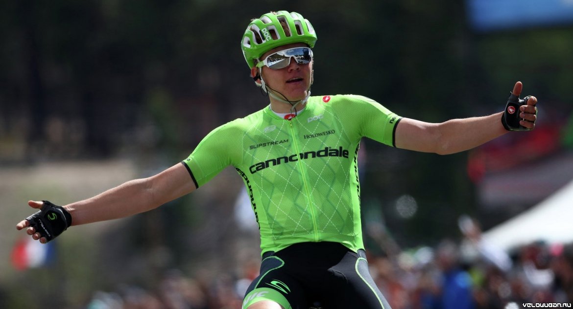 Латвийский велогонщик Томс Скуйиньш выиграл третий этап "Тура Калифорнии"