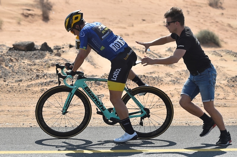 Дилан Груневеген оштрафован на 20 секунд на 3-м этапе Тура Дубая-2018