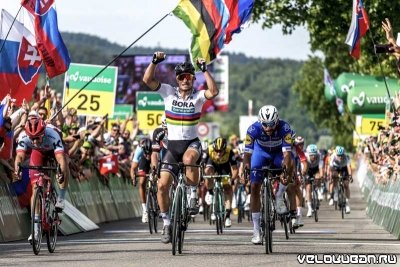 Тур Швейцарии 2018. Петер Саган выиграл второй этап
