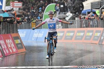 Ричард Карапас забирает победу на восьмом этапе Джиро д'Италия 2018