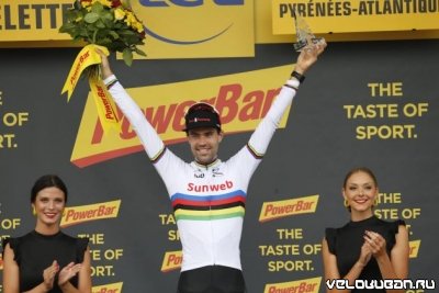 Тур де Франс 2018: Том Дюмулен выиграл разделку 20-го этапа