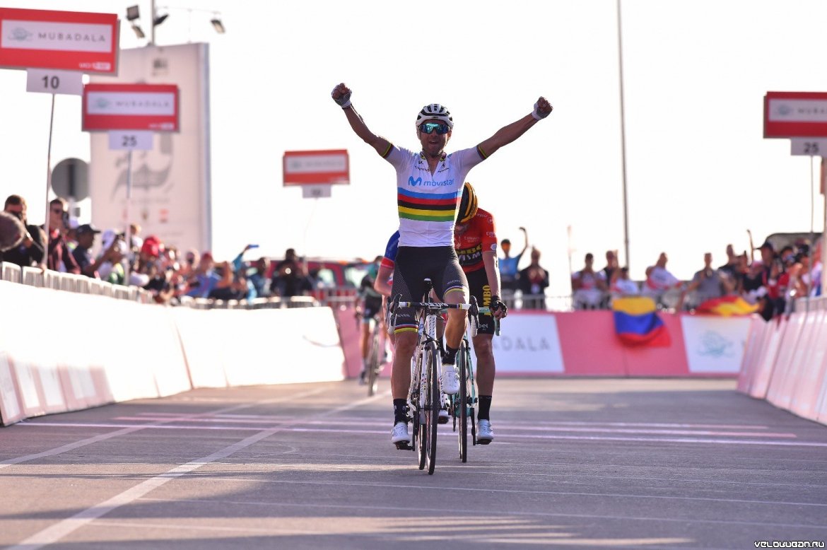 Алехандро Вальверде выиграл третий этап «Тура ОАЭ»