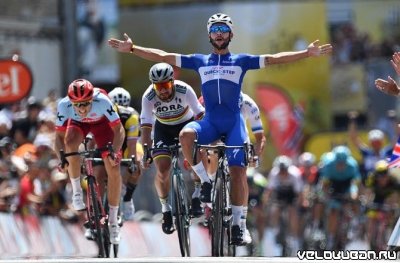 Тур де Франс 2018: первый этап - первая победа Фернандо Гавирии