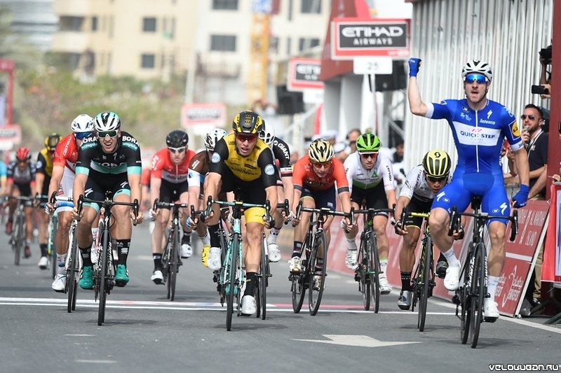 Элиа Вивиани – победитель 2 этапа Тура Абу-Даби-2018