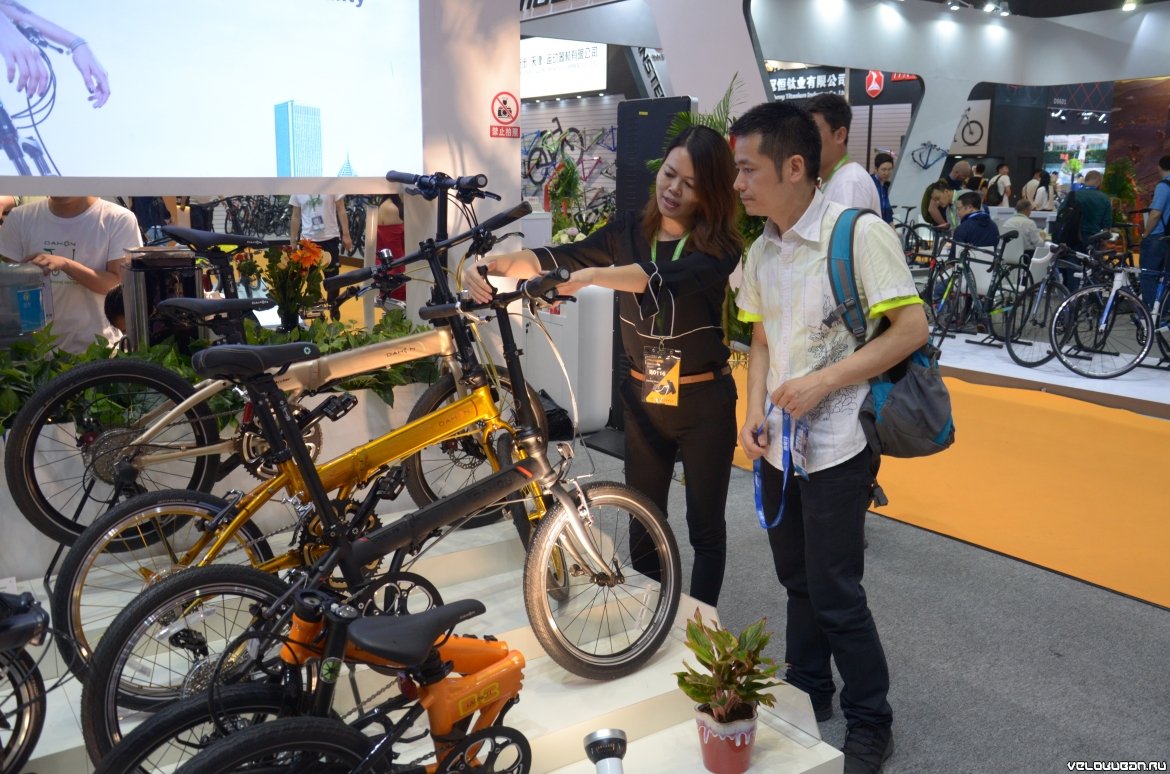 DAHON представили новую продукцию и технологии на выставке China Cycle 2018.