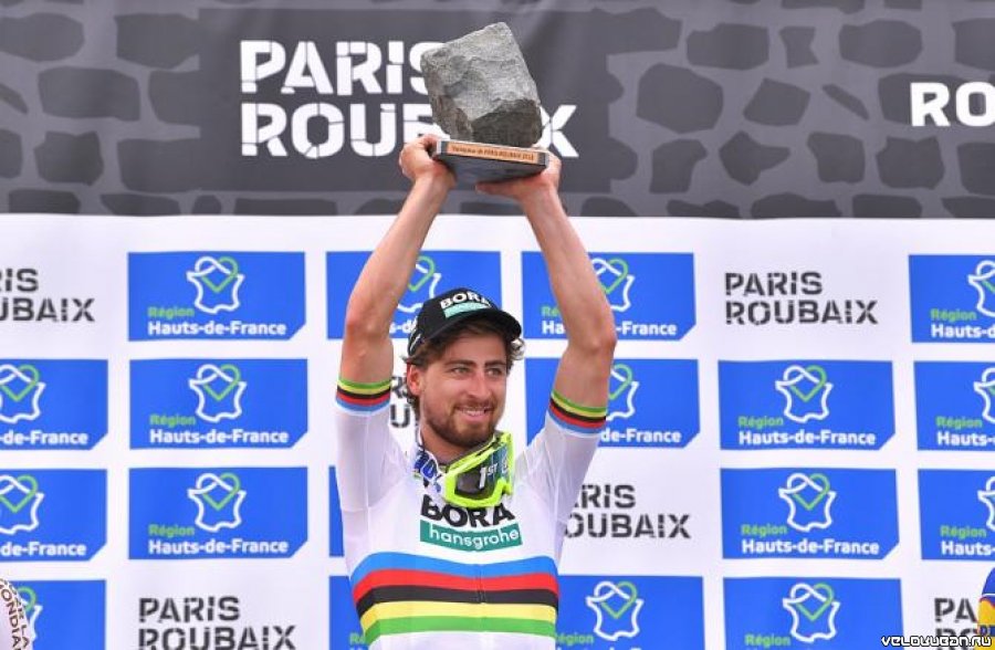 Петер Саган - победитель Париж - Рубе 2018