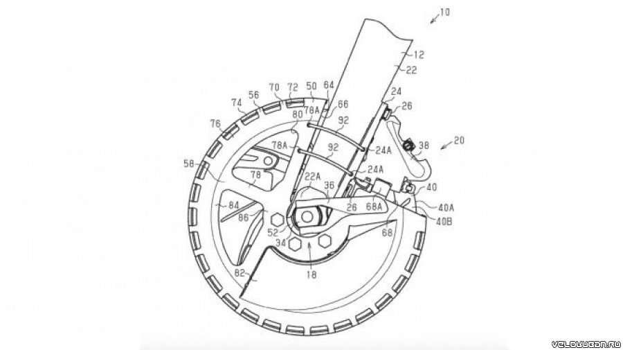 Shimano запатентовала защиту для дискового тормоза