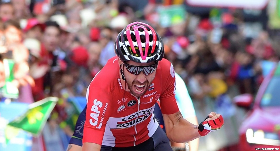 Велогонщик Де Гендт выиграл 3-й этап "Вуэльты Каталонии" и возглавил общий зачет