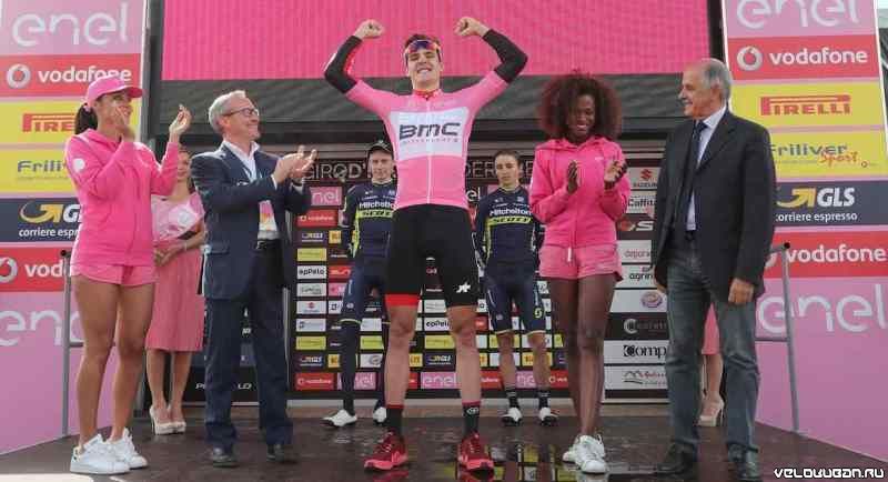 Павел Сиваков из команды BMC Development Team - победитель андеровской версии Джиро д'Италия-2017