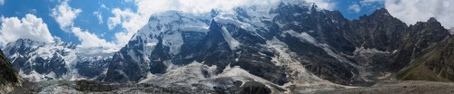 Панорама ледника Мижирги